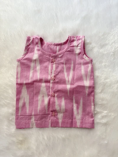 Pink ikat