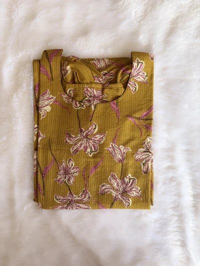 Women kurta - Mango Yellow