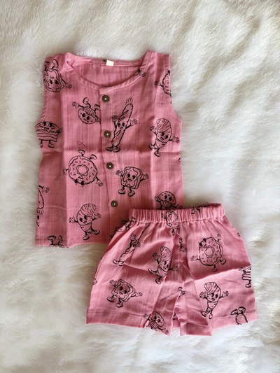 Muslin cords - Pink