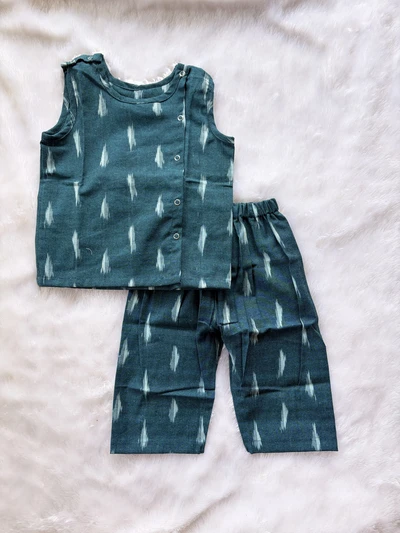 Green ikat cords