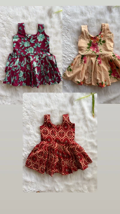 Summer frock 3 pcs - 6-9 m