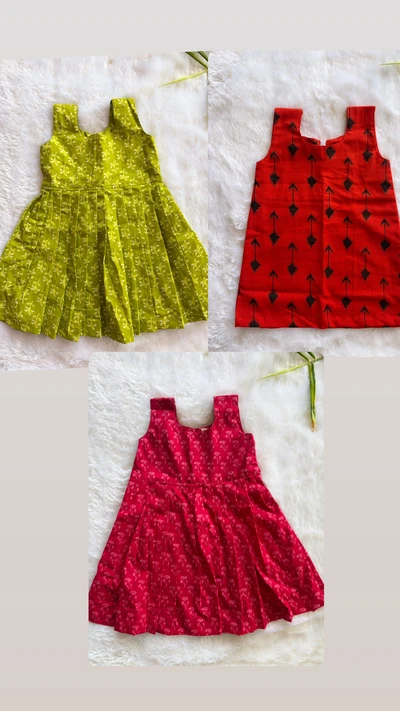 Summer frock 3pcs-3-4 yrs