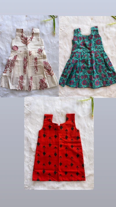 Summer frock 3 pcs - 4-5 yrs
