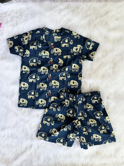 Dark blue ele coord set