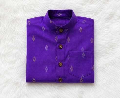 Purple shirt