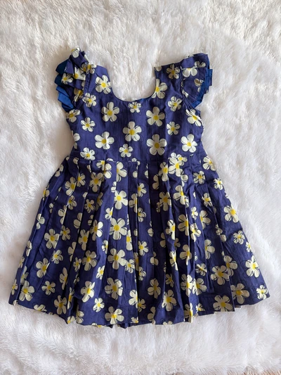 Blue flower frock