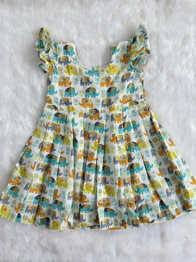 White elelphant frock