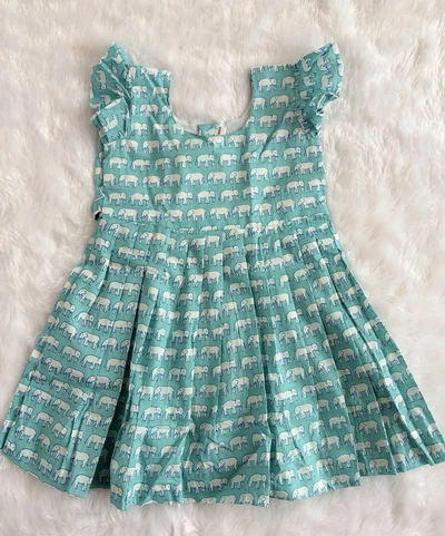 Pale blue elle frock