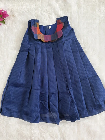 Dark blue kota frock