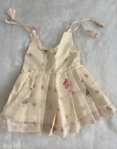 Onam - Lotus frock