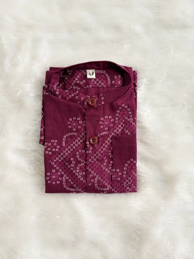 Berry Kolam shirt
