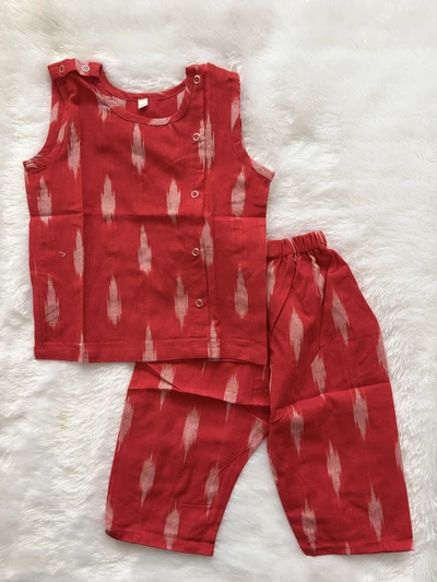 Red ikat cords