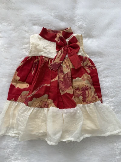 Semi Tissue silk frock