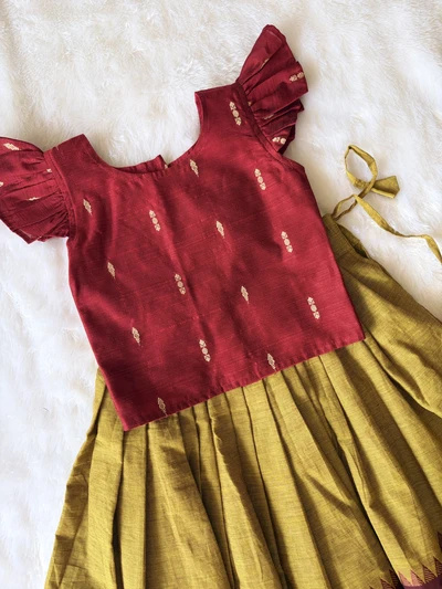 Sam - chettinadu cotton skir set
