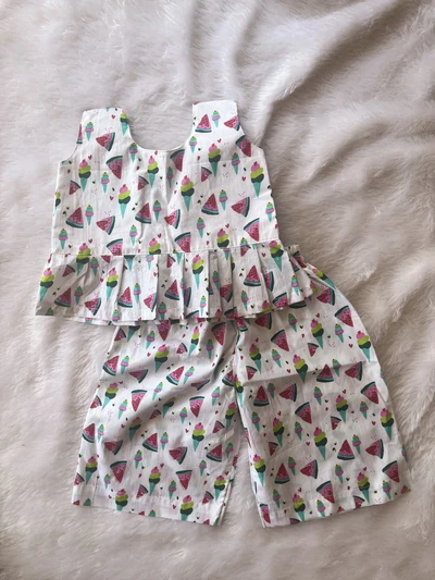 Ice cream palazzo set