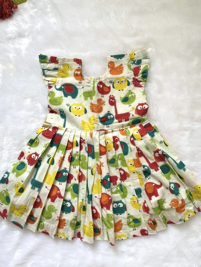 Color animal frock