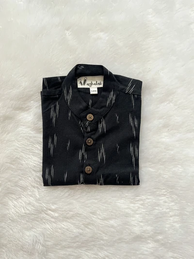 Black ikat Shirt