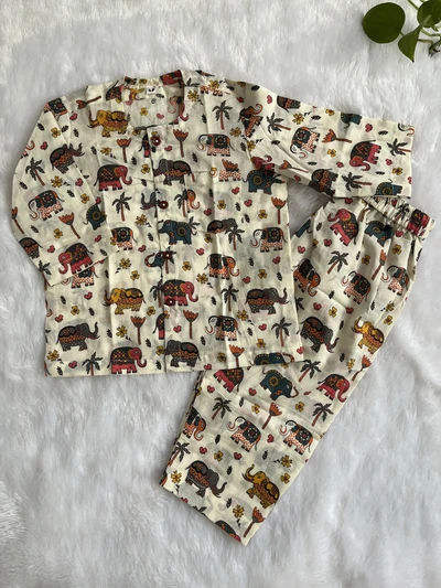 Elephant pajama set