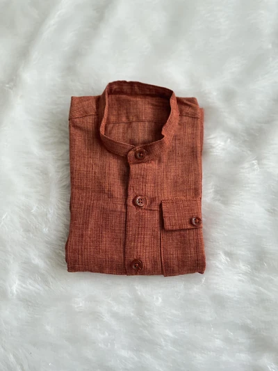Slub shirt - Honey