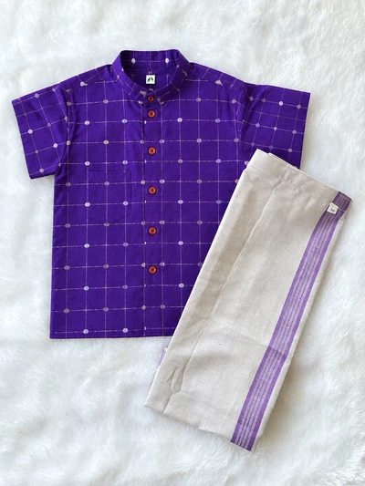 Purple Butta vesti set