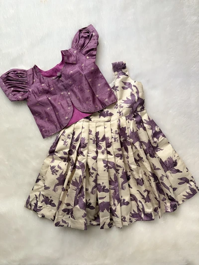 Lavender coat set