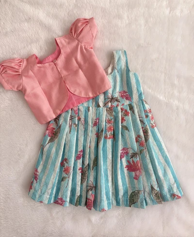 Blue hakoba coat set