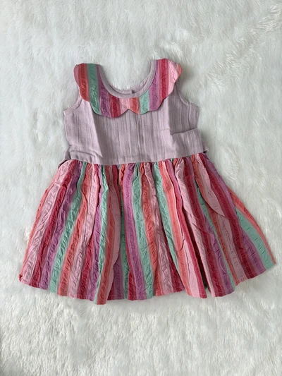 Muslin with sheersucker